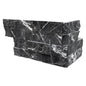 Marquina Nero Stacked Stone – Rockmount™ Collection | Split Face Finish