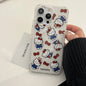 Cute Hello Kitty Magnetic Grip Holder Magsafe Wireless Charge Phone Case