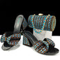 High Quality Ladies Shoes And Bags Set HJJ1-10
