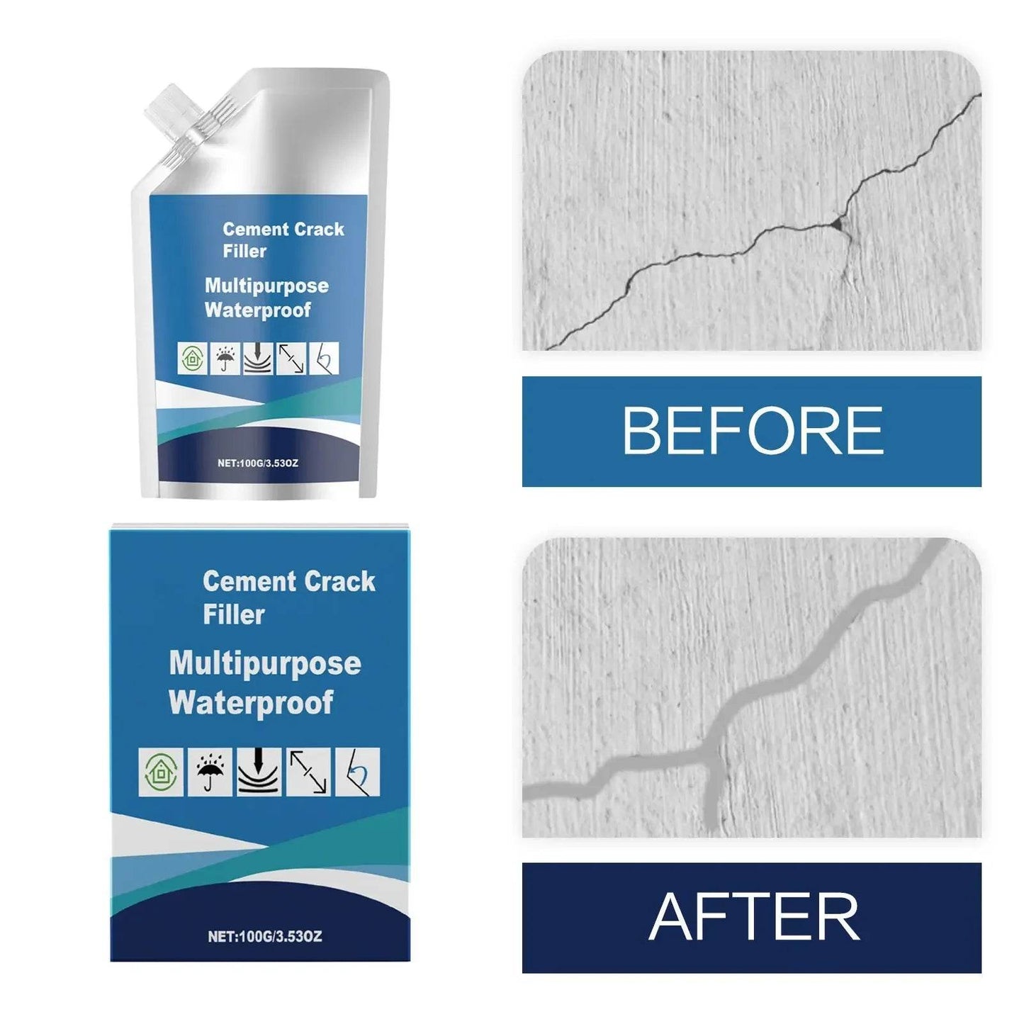 Waterproof Concrete Crack Repair Sealant