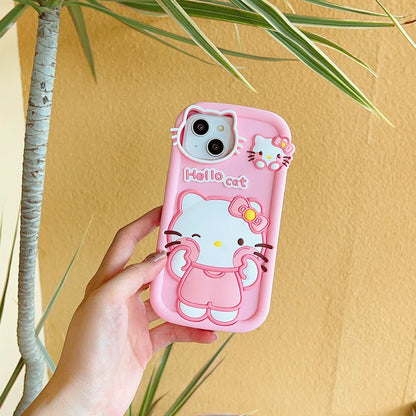 Kawaii Cartoon Hello Kitty Phone Case