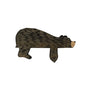 New Fun Animal Wooden Brown Bear Door Topper Decoration Door Frame Sculpture in Your Corner Creative Statue Home Art Wall Decor