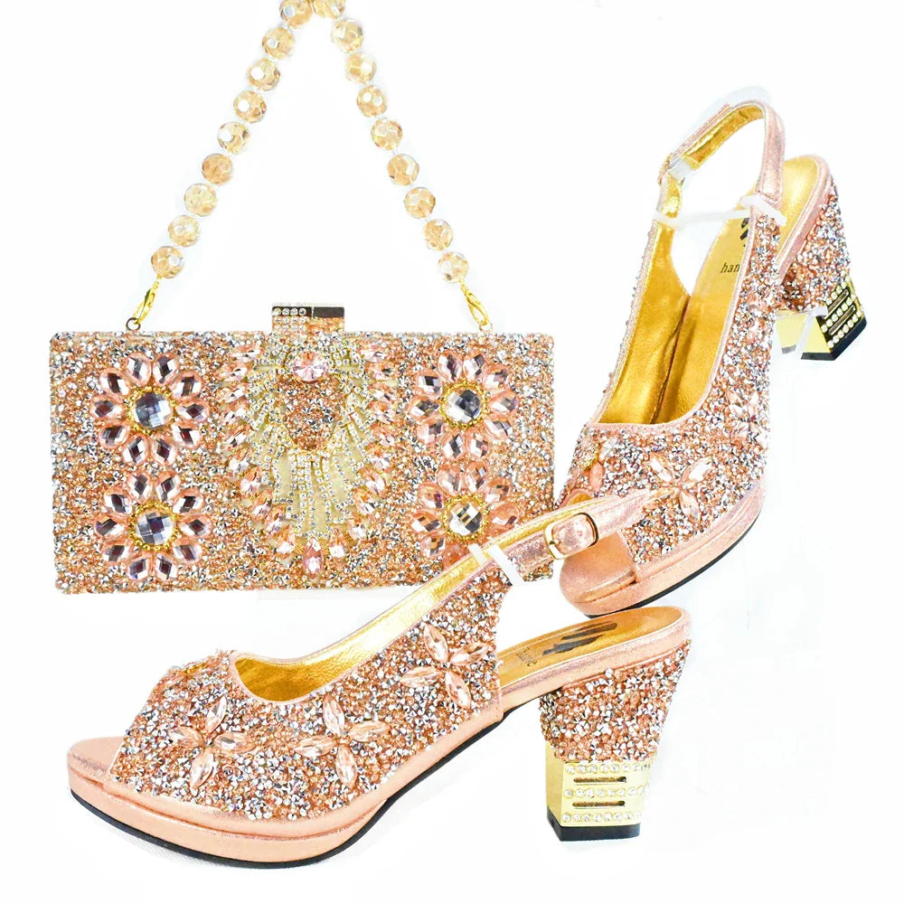 Italian Shoes And Bag Sets HJK1-26