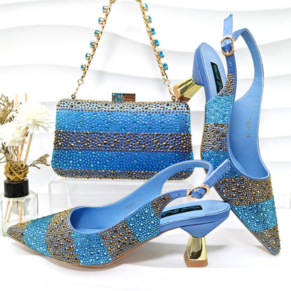 Charming Shoes And Bag Matching Set INHGF1-9