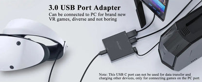 AOLION For PS5 VR2 PC Converter PS VR2 PC Adapter Kit PC Adapter