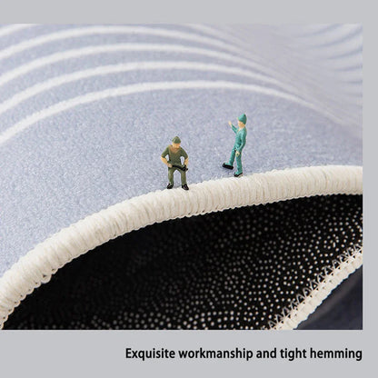 Abstract Geometric Large Rugs for Living Room Nordic Retro Room Decoration Home Mats Non-slip Washable Bedroom Cloakroom Carpet