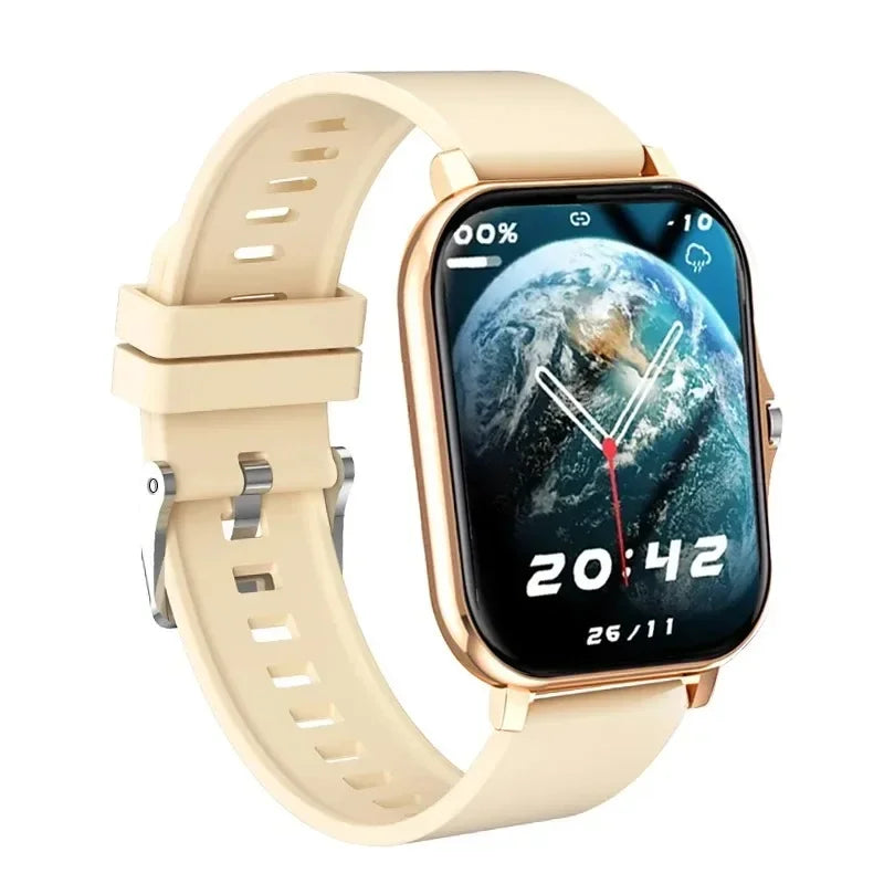 Smart Watches 2025 For Man Women Bluetooth Message Notification Smarthwhatch 1.91'' Display Fitness Tracker Smartwatch Android