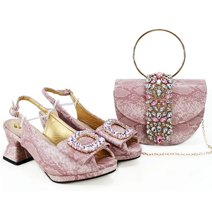 Italian Shoes And Bag Sets Hgv1-5
