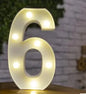 Decorative Letters Alphabet Letter LED Lights Luminous Number Lamp Night Light Wedding Proposal Party Baby Bedroom Decoration
