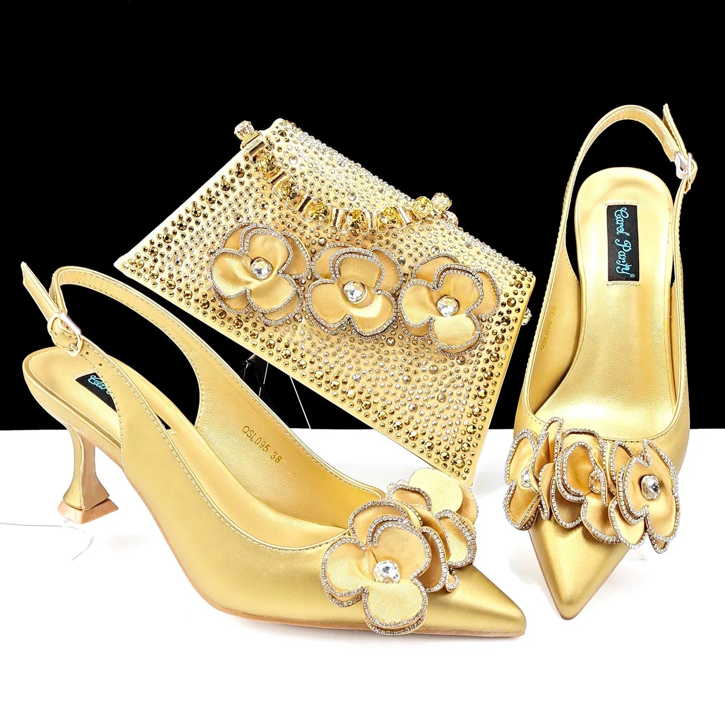 Italian Shoes And Bag Sets For Evening Party HQS1-28