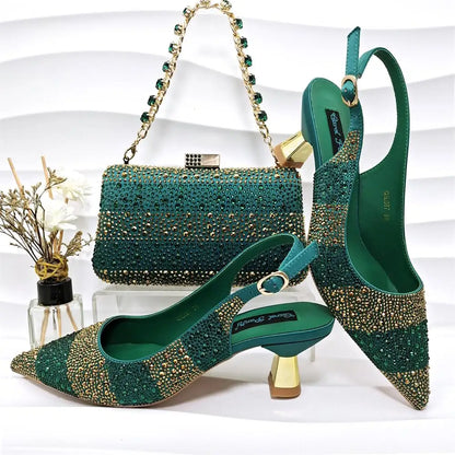 Charming Shoes And Bag Matching Set INHGF1-9