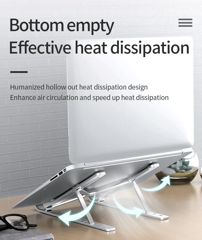 Portable Laptop Stand Notebook Stands Adjustable Ergonomic Laptop Support Base Holder for Macbook Computer Accessories Bracket