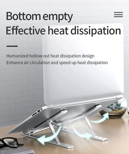 Portable Laptop Stand Notebook Stands Adjustable Ergonomic Laptop Support Base Holder for Macbook Computer Accessories Bracket