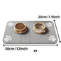 Pet Feeding Mat-Absorbent Pet Placemat for Food and Water Bowl