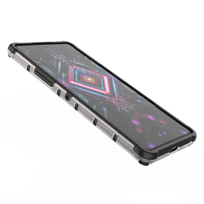 Shockproof Case for Redmi K40 Gaming Cover Xiaomi Redmi K40 Gaming New Transparent Honeycomb Clear Cover Redmi K40 Gaming Fundas