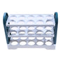 Egg Storage Container Large Capacity Egg Refrigerator Tray For Household Easy To Use Fridge Flip Egg Fresh-Keeping Case Holder