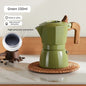 Espresso Maker Dual Valve Moka Pot Vintage Wooden Handle150ML Coffee | Coffee Makers | Kitchen + Metal