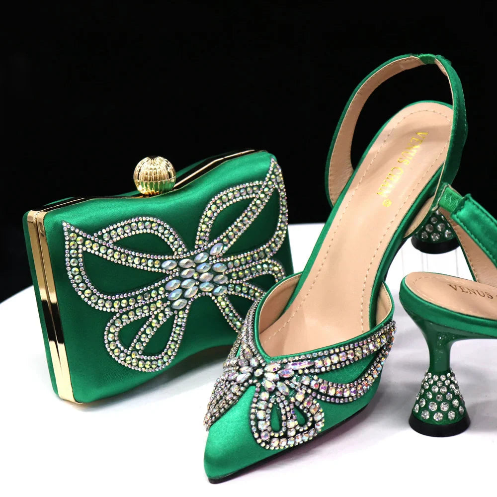 Italian Shoe and Bag Set HJK1-51