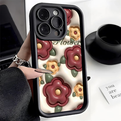Oil Painting Flower Phone Case