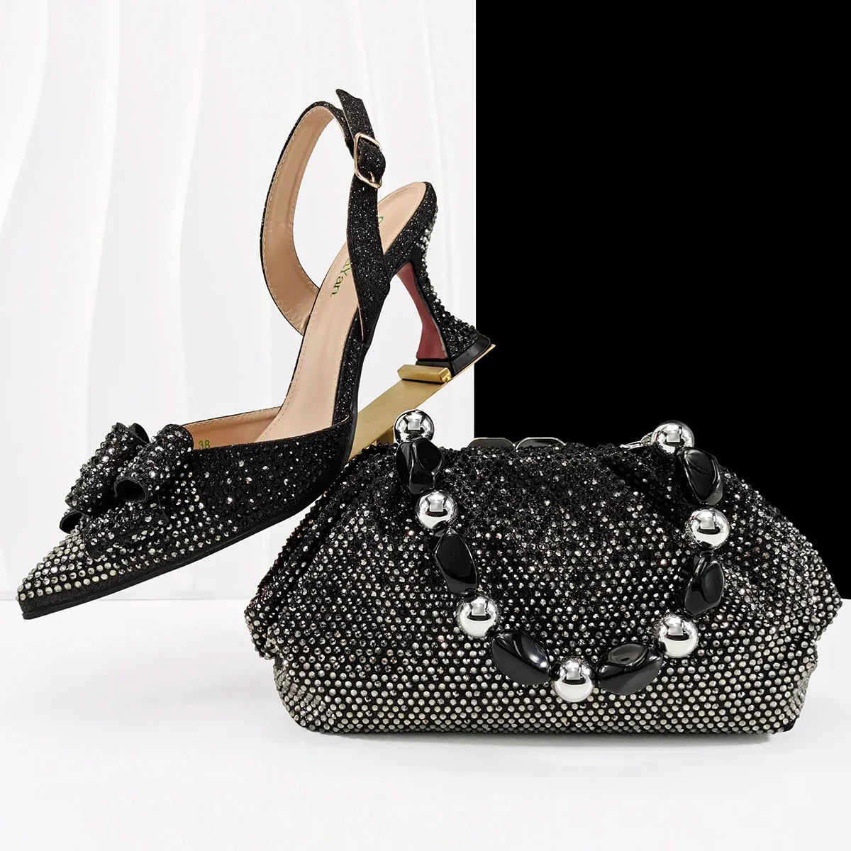 High Quality Ladies Shoes And Bags Set HC1-1