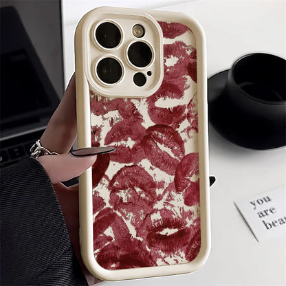 Sexy Girl Lips Silicone Phone Case