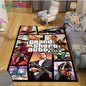 Video Game Rug Retro CD Rug Popular Game Rug Gamer Room Decor Gamer Gift DVD Rug for Teen Room Birthday Gift Non Slip Washable