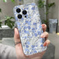 Flower Shockproof Soft Clear Cover For Girl Phone Case
