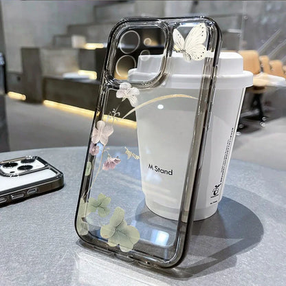 Flower Cover Silicone Fundas Phone Case