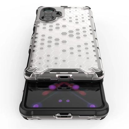 Shockproof Case for Redmi K40 Gaming Cover Xiaomi Redmi K40 Gaming New Transparent Honeycomb Clear Cover Redmi K40 Gaming Fundas