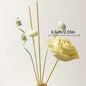 1 Set Diffuser Sticks Flower Aromatherapy Rattan No Fire Aroma Diffuser Sticks Home Living Room Aromatic Incense Supplies