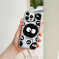 Lovely Spirited Away Soot Sprites Transparent Phone Case