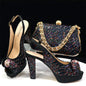 New Arrival Shoes and Matching Bags Set HJK1-58