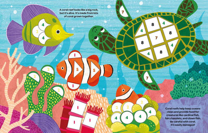 Crayola: Undersea Sticker by Number- Paperback Stickerbook