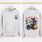 Season of the Witch, Halloween, Front and Back, Spooky, Graphic Hoodie, Hooded Sweatshirt