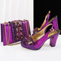 Lastest Italian Shoes with Matching Bag Set HFG1-2