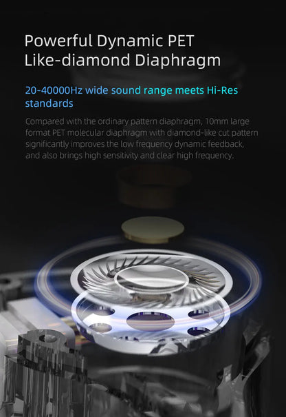 KZ EDC HiFi Earphones with Microphone Noise Cancelling In-ear Wired Headphones Sports Music Gaming Monitor Earbuds Headset