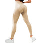 High Waist Compression Leggings for Women - Seamless Slimming Opaque Stretch Pants for Yoga and Fitness