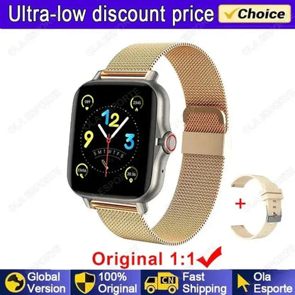 2024 Smart Watch with Bluetooth Call - DIY Watch Faces for Men & Women