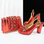 Lastest Italian Shoes with Matching Bag Set HFG1-2