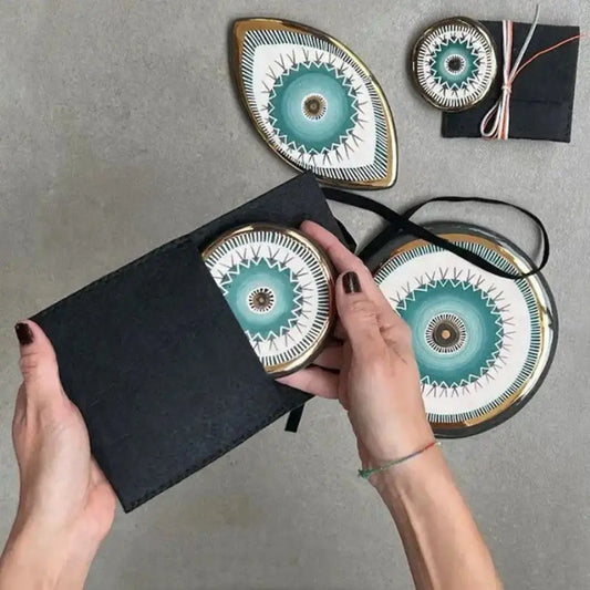Decorative 1Pcs For Good Luck Success And Protection Wall Hanging Home Decoration Pendant Ornament Evil Eye Handicraft