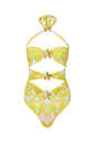 Star girl two piece swimsuit skirt & dress cover up