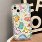 Cute Dinosaur Airbag Cartoon Animals Cover Phone Case