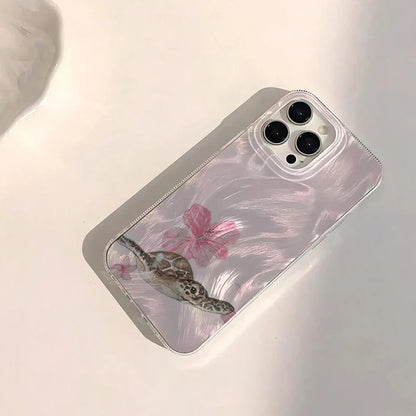 Cute Pink Flowers Design Phone Case