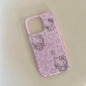 Hello Kitty With Luxury Imitation Diamonds Phone Case