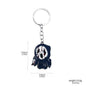 New Cartoon Anime Horror Killer Enamel Keychain Pendant Jack the Ripper Black Friday Keyring Cosplay Props Men Women Bag Jewelry