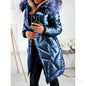 Stylish Women’s Mid-Length Parka with Fur Collar