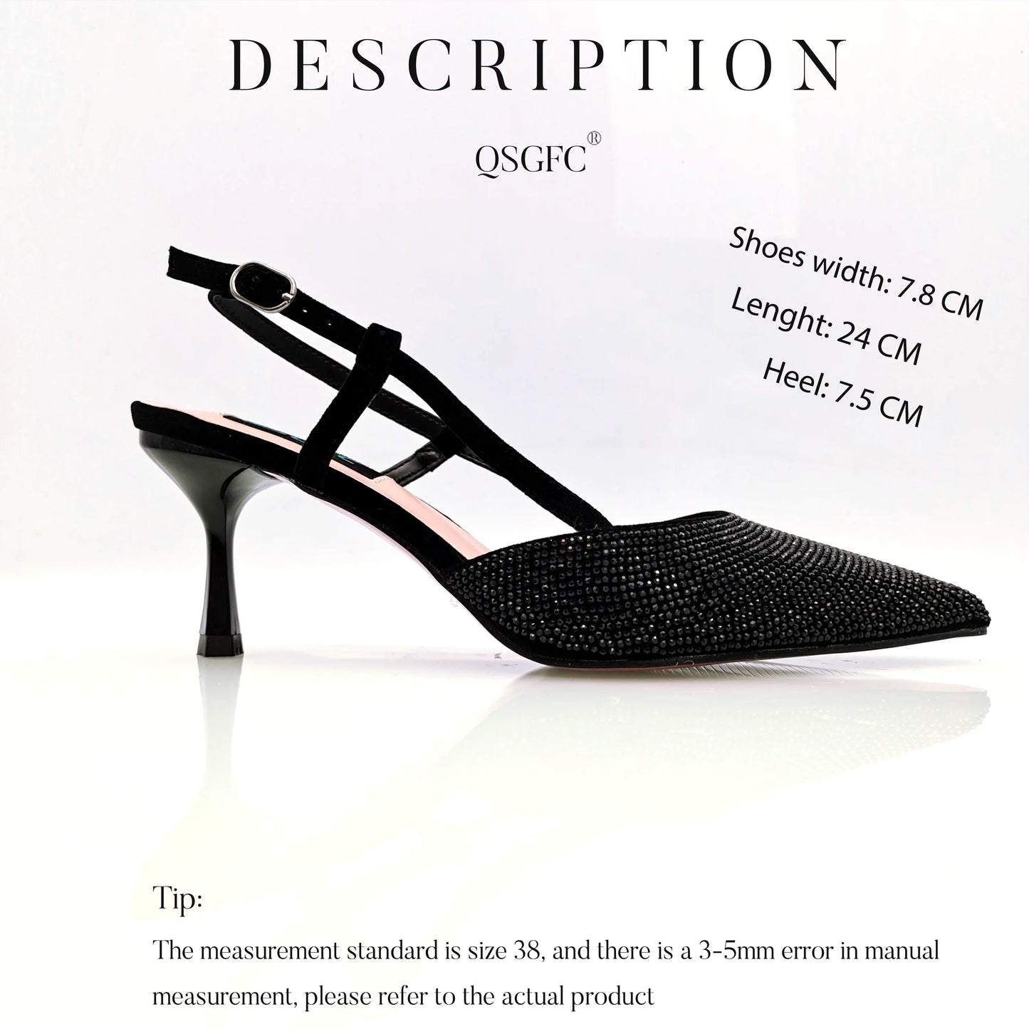 Fashion Shoulder Bag and Strap High Heels Set