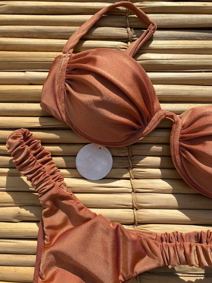 Brown Girl Two piece swimsuit