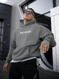 Devotee Letter Printed Hoodie - Trendy Sportswear