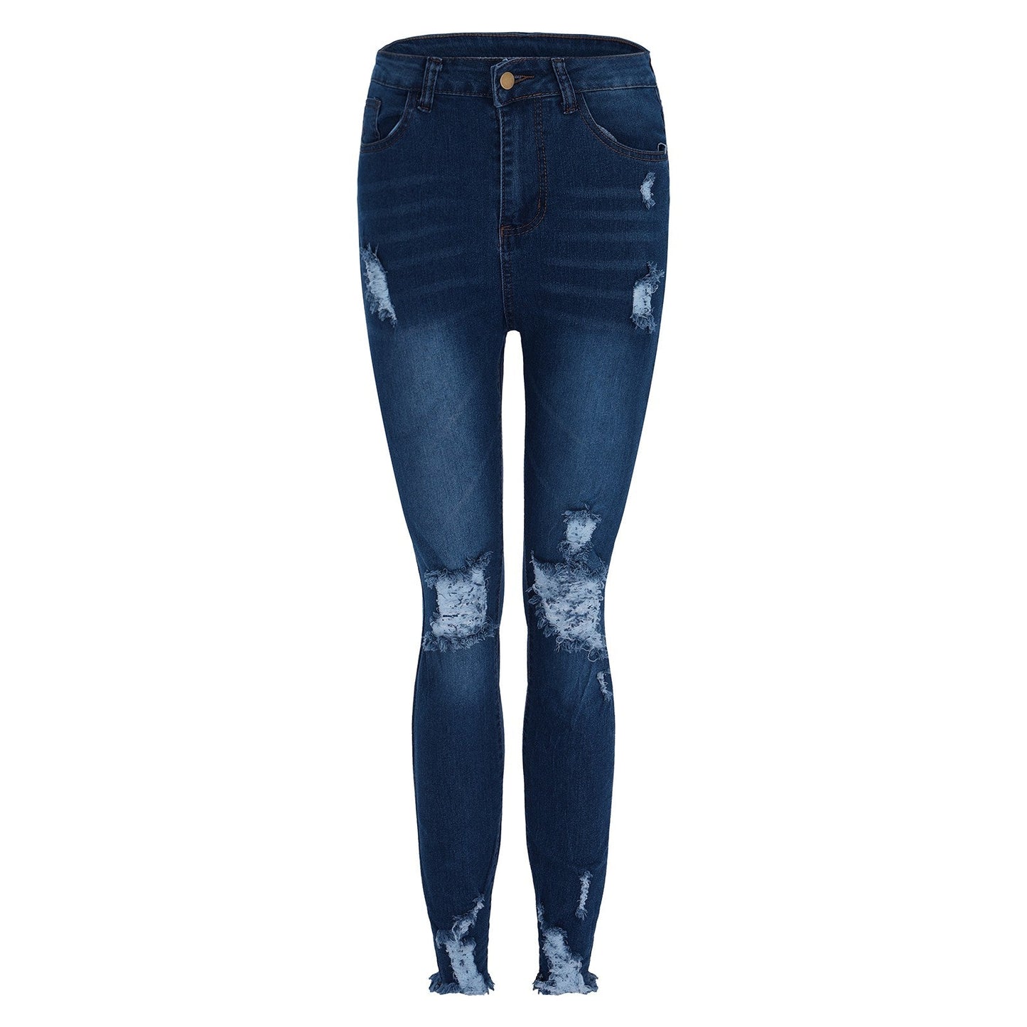 Women's Skinny Ripped Jeans - Slim Denim Pants Women's Jeans